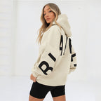 Miss | Hoodie Dames Oversized - Katoenmix