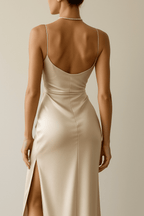 Miss | Jurk Dames Casual Maxi - Chiffon