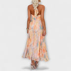 Miss | Jurk Dames Casual Maxi - Leer