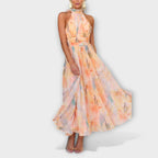 Miss | Jurk Dames Casual Maxi - Leer