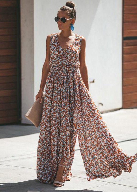 Miss | Jurk Dames Maxi Bloemenprint - Viscose