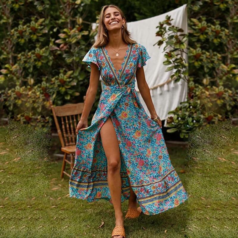 Miss | Jurk Dames Maxi Casual - Polyester
