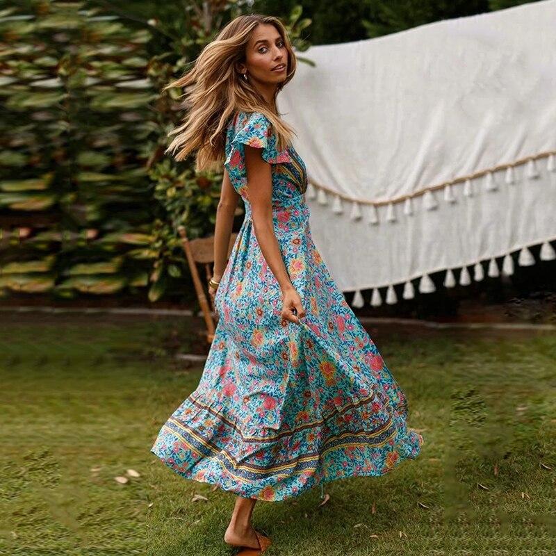 Miss | Jurk Dames Maxi Casual - Polyester