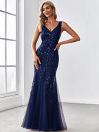 Miss | Jurk Dames Maxi Elegant - Pailletten