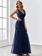 Miss | Jurk Dames Maxi Elegant - Pailletten