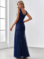 Miss | Jurk Dames Maxi Elegant - Pailletten