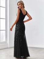 Miss | Jurk Dames Maxi Elegant - Pailletten