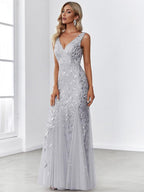 Miss | Jurk Dames Maxi Elegant - Pailletten