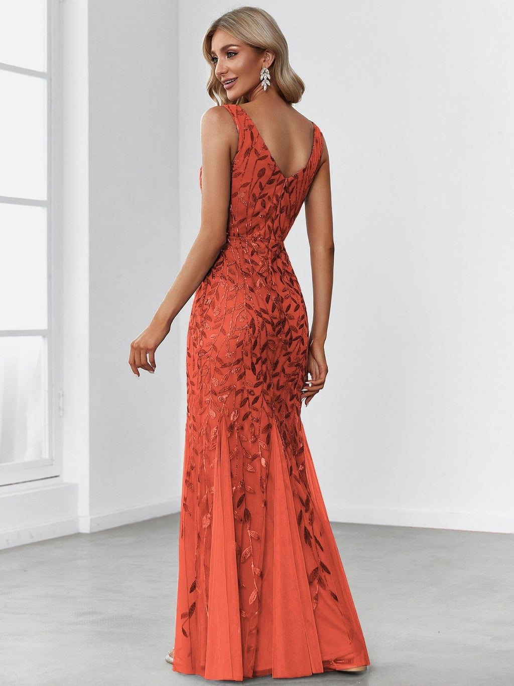 Miss | Jurk Dames Maxi Elegant - Pailletten