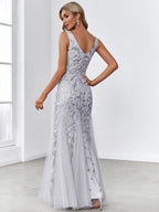 Miss | Jurk Dames Maxi Elegant - Pailletten
