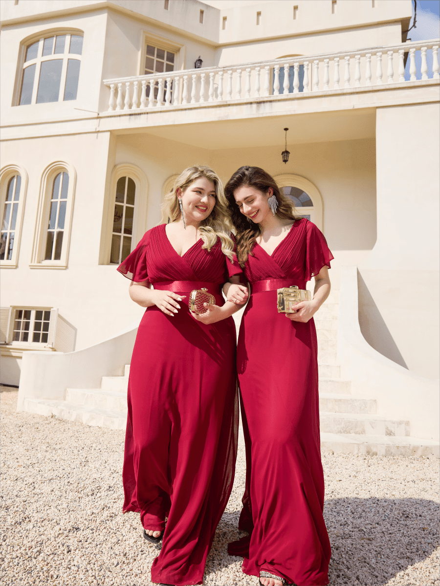 Sienna’s | Dress Women Maxi Empire – Chiffon
