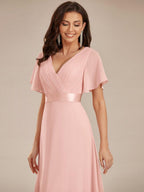 Miss | Jurk Dames Maxi Empire - Chiffon