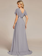 Miss | Jurk Dames Maxi Empire - Chiffon