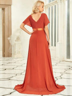 Miss | Jurk Dames Maxi Empire - Chiffon