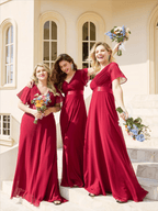 Miss | Jurk Dames Maxi Empire - Chiffon