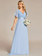 Miss | Jurk Dames Maxi Empire - Chiffon