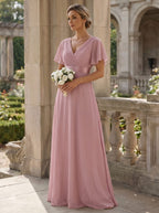 Miss | Jurk Dames Maxi Empire - Chiffon