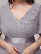 Miss | Jurk Dames Maxi Empire - Chiffon