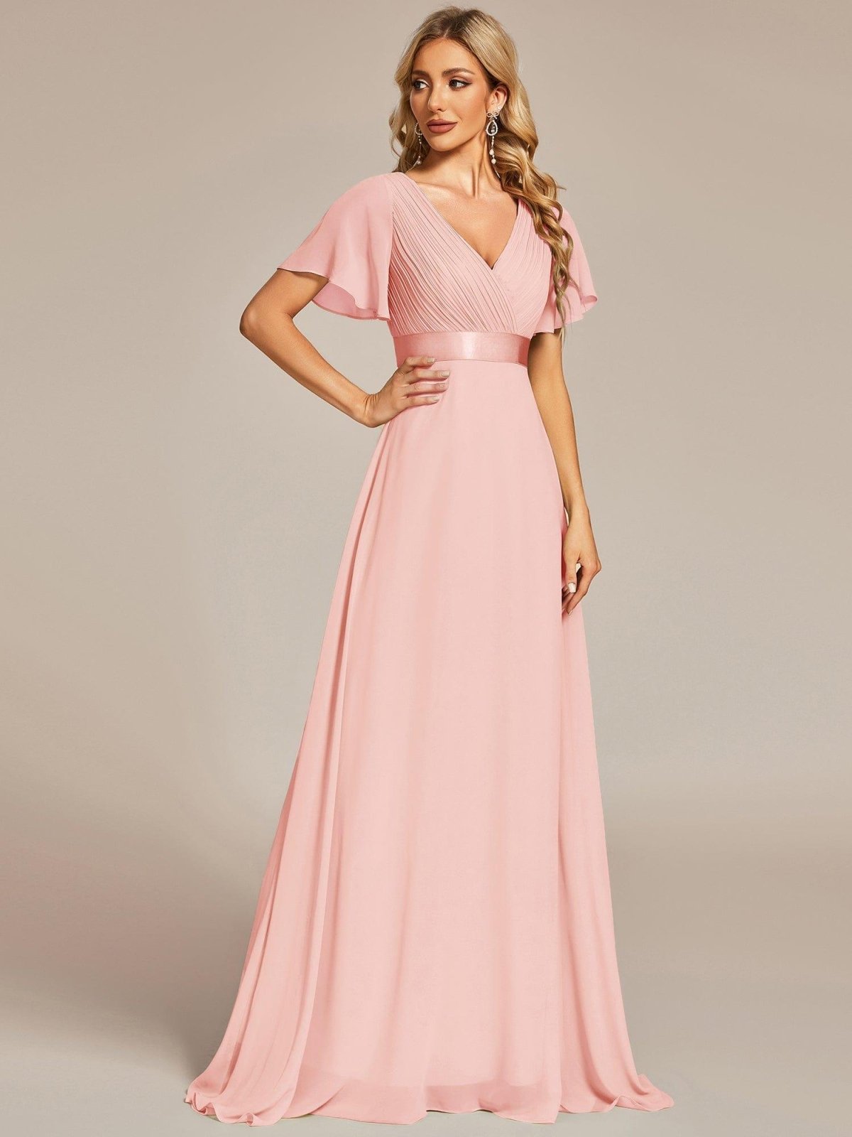 Sienna’s | Dress Women Maxi Empire – Chiffon
