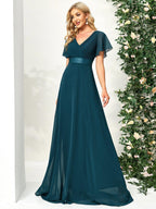 Miss | Jurk Dames Maxi Empire - Chiffon