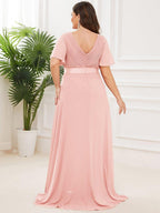 Miss | Jurk Dames Maxi Empire - Chiffon