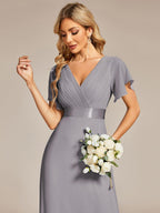 Miss | Jurk Dames Maxi Empire - Chiffon