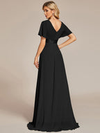 Miss | Jurk Dames Maxi Empire - Chiffon