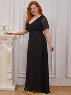 Miss | Jurk Dames Maxi Empire - Chiffon