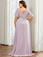 Miss | Jurk Dames Maxi Empire - Chiffon