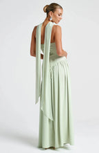 Miss | Jurk Dames Maxi Strapless - Viscose Blend