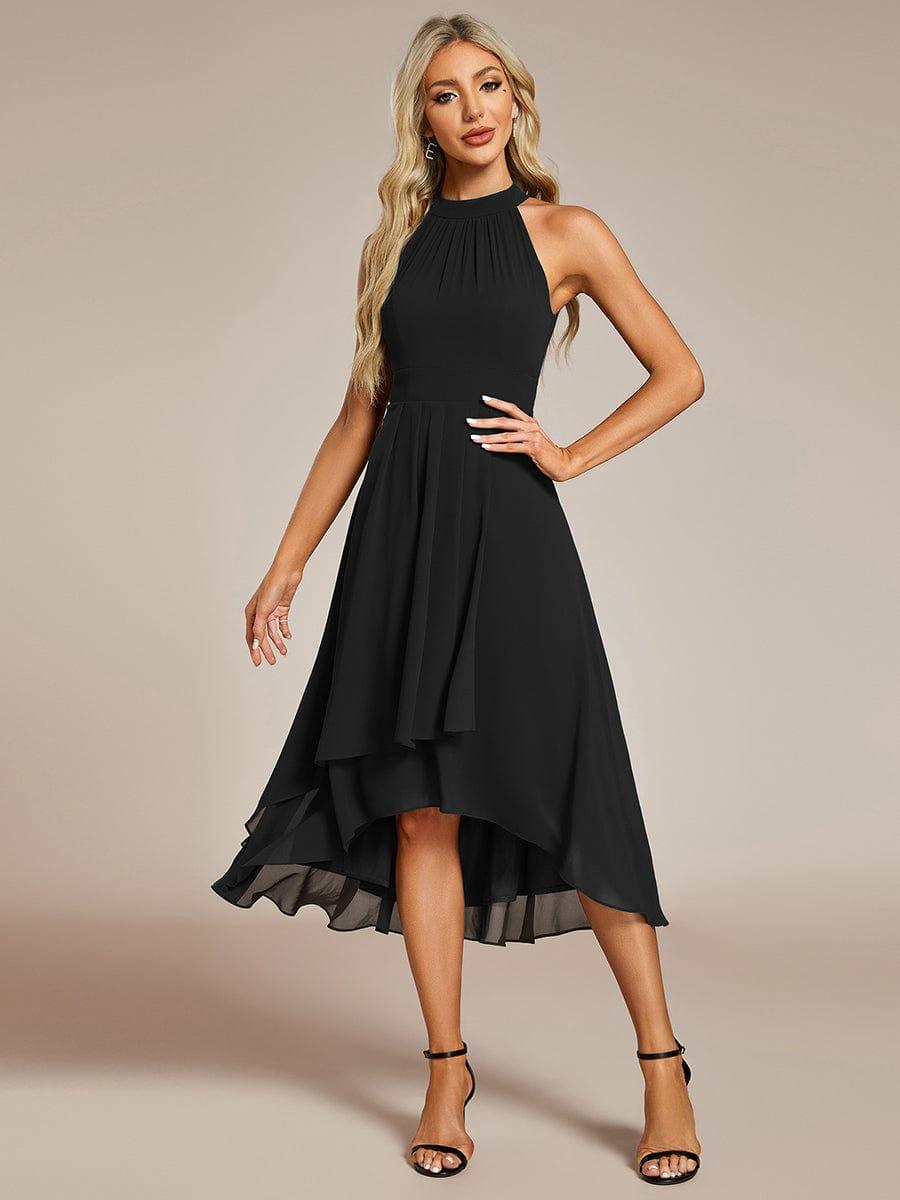 Sienna’s | Dress Women Midi A‑Line Elegant – Chiffon