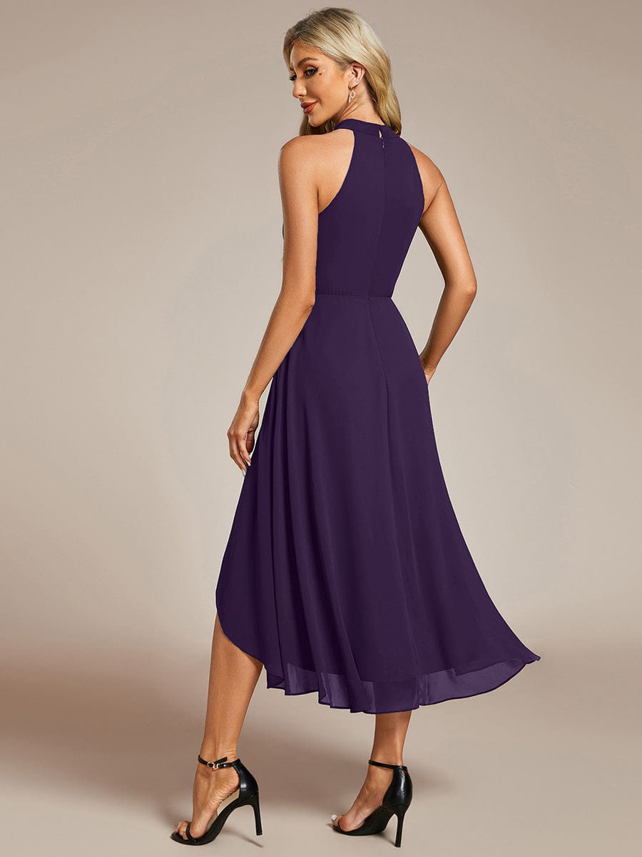 Sienna’s | Dress Women Midi A‑Line Elegant – Chiffon