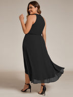 Miss | Jurk Dames Midi A-lijn Elegant - Chiffon