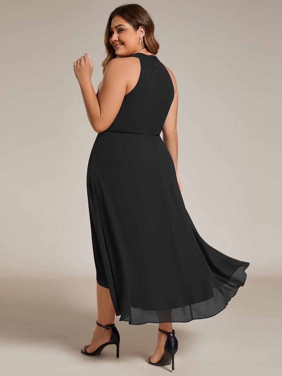 Sienna’s | Dress Women Midi A‑Line Elegant – Chiffon