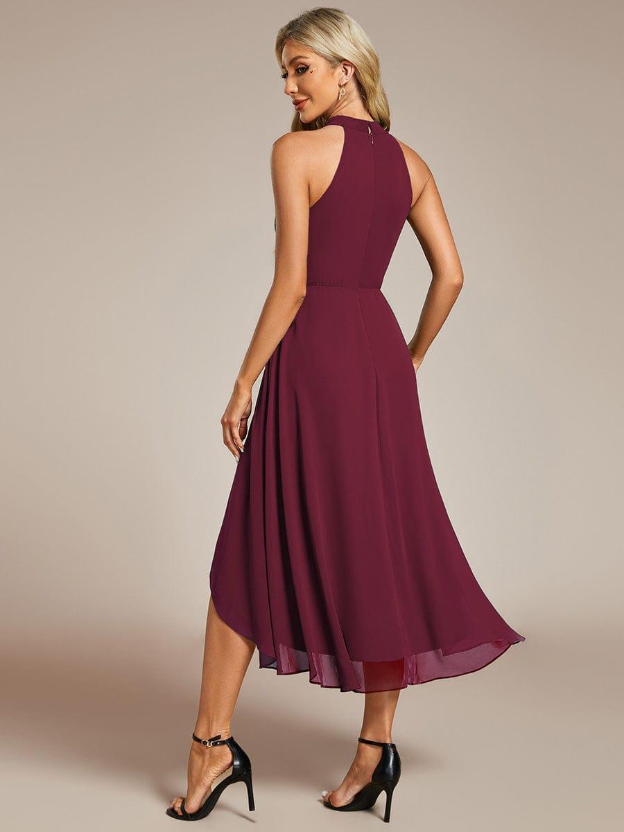 Sienna’s | Dress Women Midi A‑Line Elegant – Chiffon