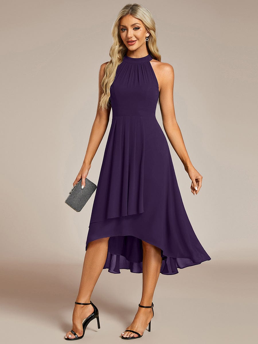 Sienna’s | Dress Women Midi A‑Line Elegant – Chiffon