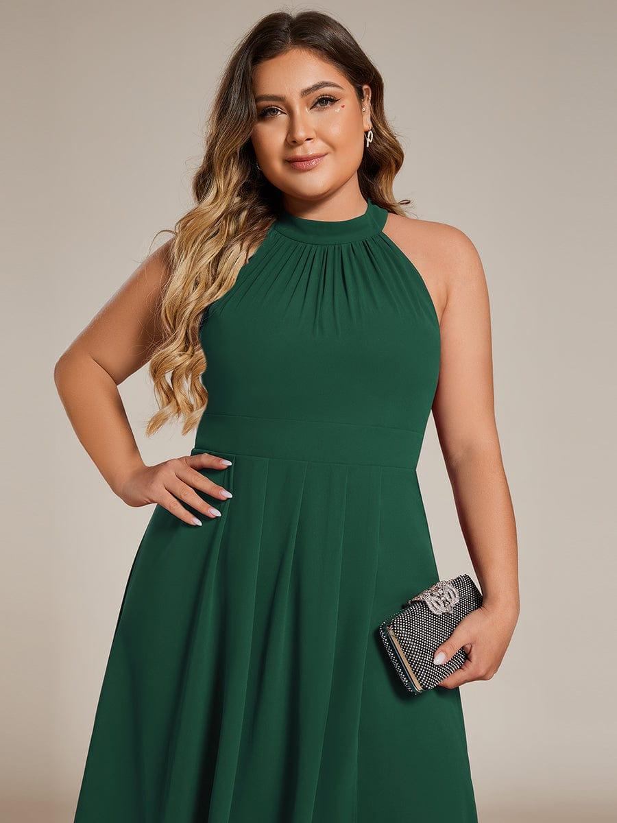Sienna’s | Dress Women Midi A‑Line Elegant – Chiffon