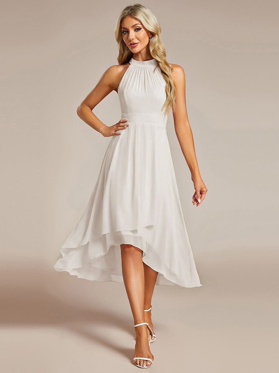 Sienna’s | Dress Women Midi A‑Line Elegant – Chiffon