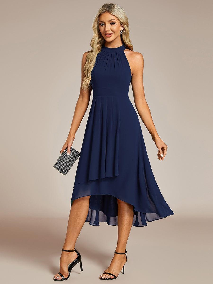 Sienna’s | Dress Women Midi A‑Line Elegant – Chiffon
