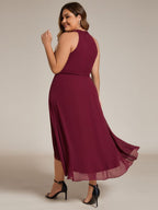 Miss | Jurk Dames Midi A-lijn Elegant - Chiffon