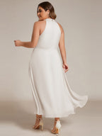 Miss | Jurk Dames Midi A-lijn Elegant - Chiffon