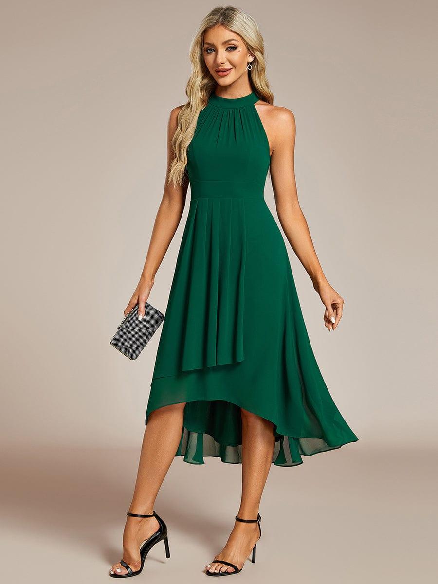 Sienna’s | Dress Women Midi A‑Line Elegant – Chiffon
