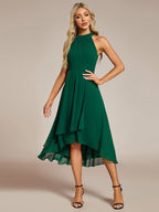 Miss | Jurk Dames Midi A-lijn Elegant - Chiffon