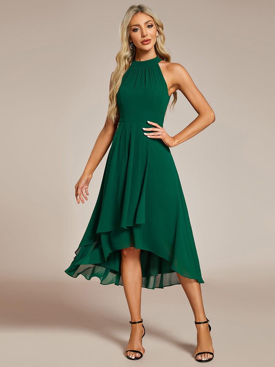 Sienna’s | Dress Women Midi A‑Line Elegant – Chiffon