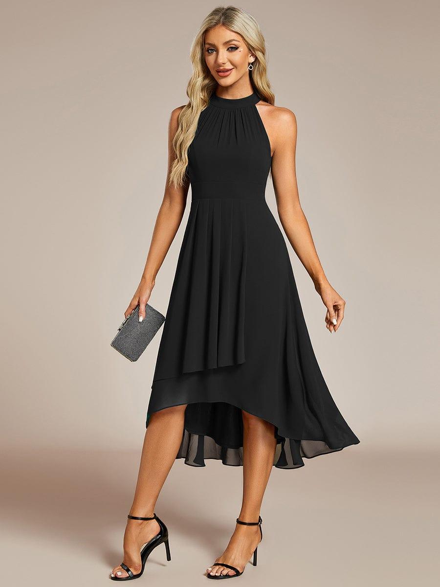Sienna’s | Dress Women Midi A‑Line Elegant – Chiffon