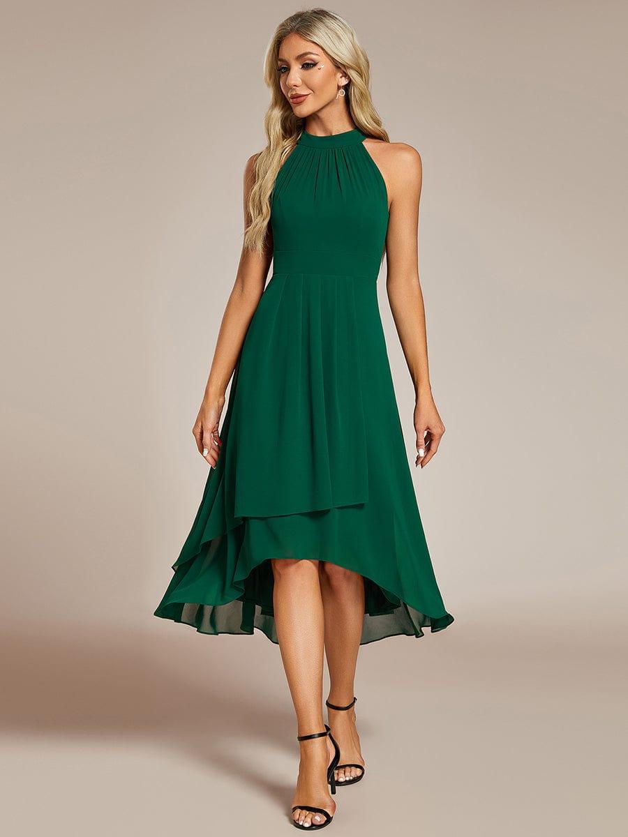 Sienna’s | Dress Women Midi A‑Line Elegant – Chiffon