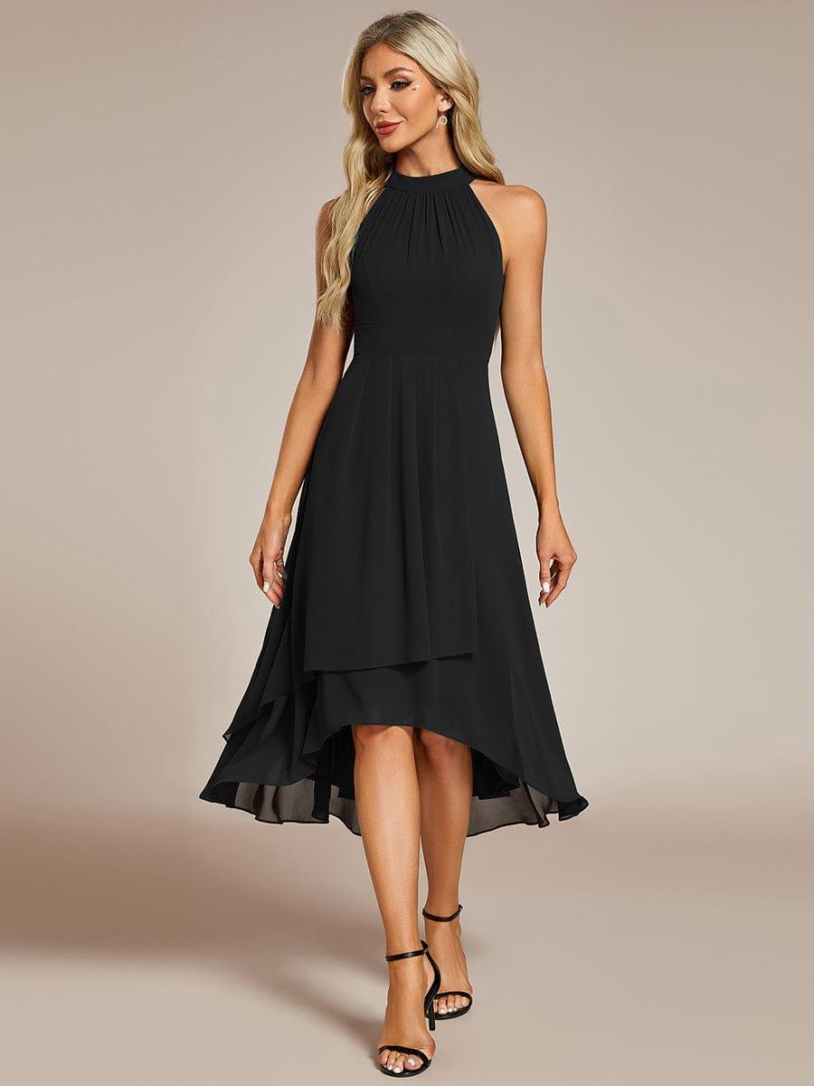 Sienna’s | Dress Women Midi A‑Line Elegant – Chiffon