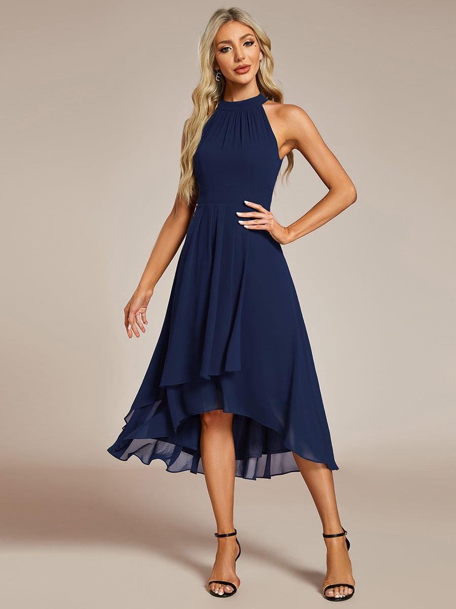 Sienna’s | Dress Women Midi A‑Line Elegant – Chiffon