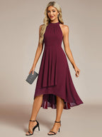 Miss | Jurk Dames Midi A-lijn Elegant - Chiffon