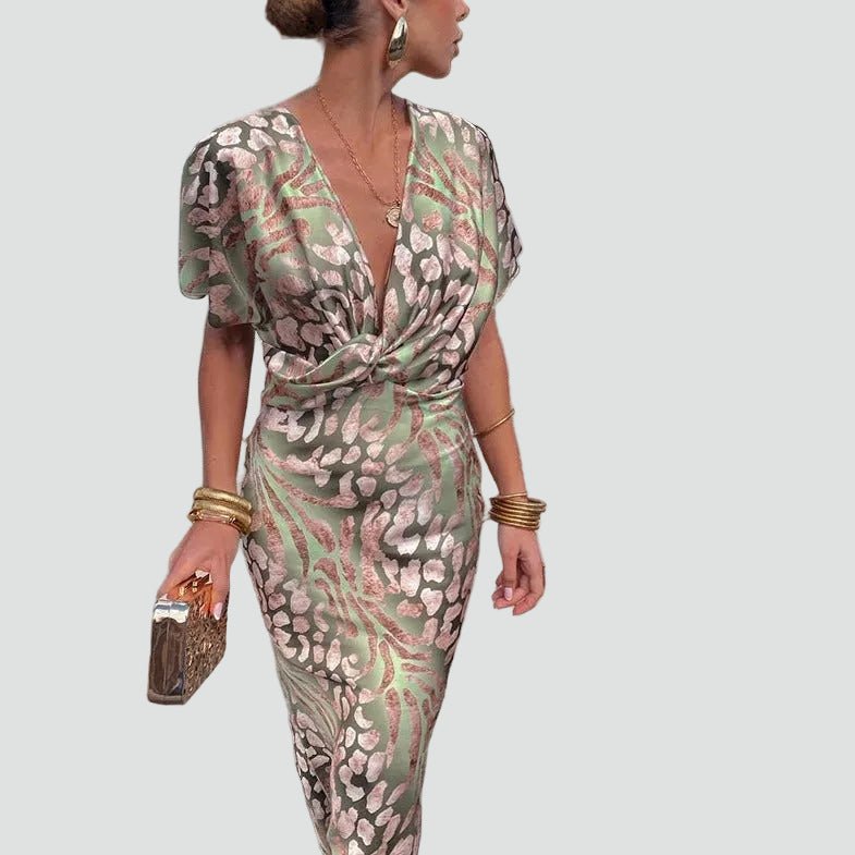 Miss | Jurk Dames Midi Elegant - Chiffon
